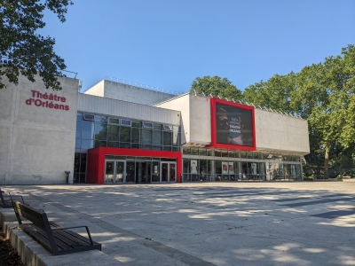 Façade du Théâtre d'Orléans