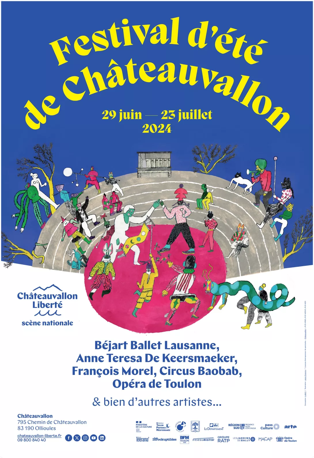 Festival d'été de Châteauvallon 2024